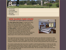 Tablet Screenshot of newglarusfarmhouse.com